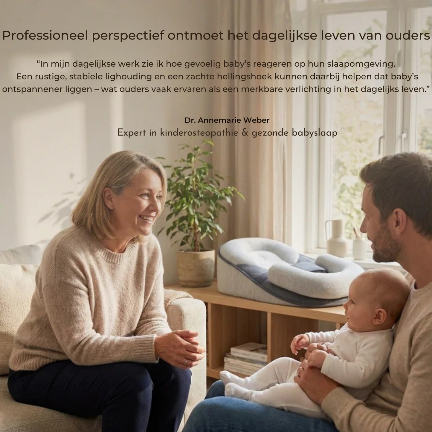 CloudCare™ Ergonomic Baby Pillow with Incline – Comfort & Support for Your Baby