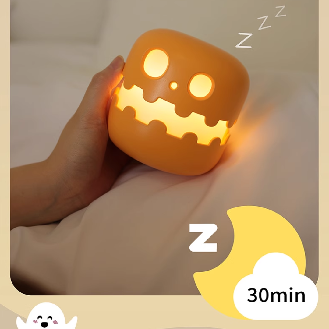 PompoenLicht - Halloween Lampje Met Zacht Licht