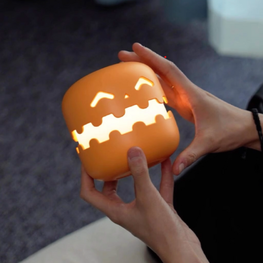 PompoenLicht - Halloween Lampje Met Zacht Licht