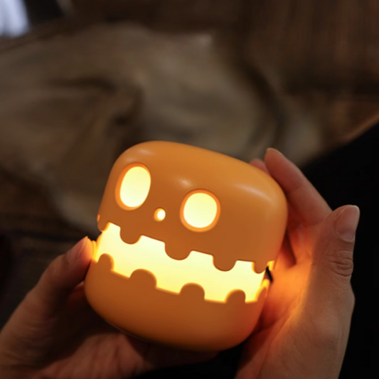 PompoenLicht - Halloween Lampje Met Zacht Licht