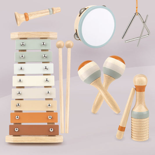HappyHarmony™ – 8-delige Montessori Muziekset – Stimuleert Creativiteit & Ontwikkeling