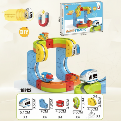 CubeTrack™ Magnetische Treinbaan