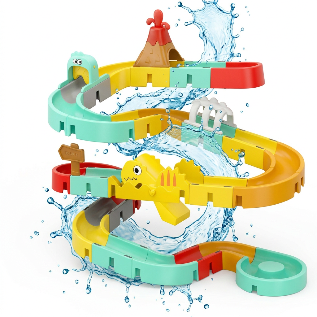 AquaFlow™ – Interactieve Badbaan voor Fantasierijk Waterplezier