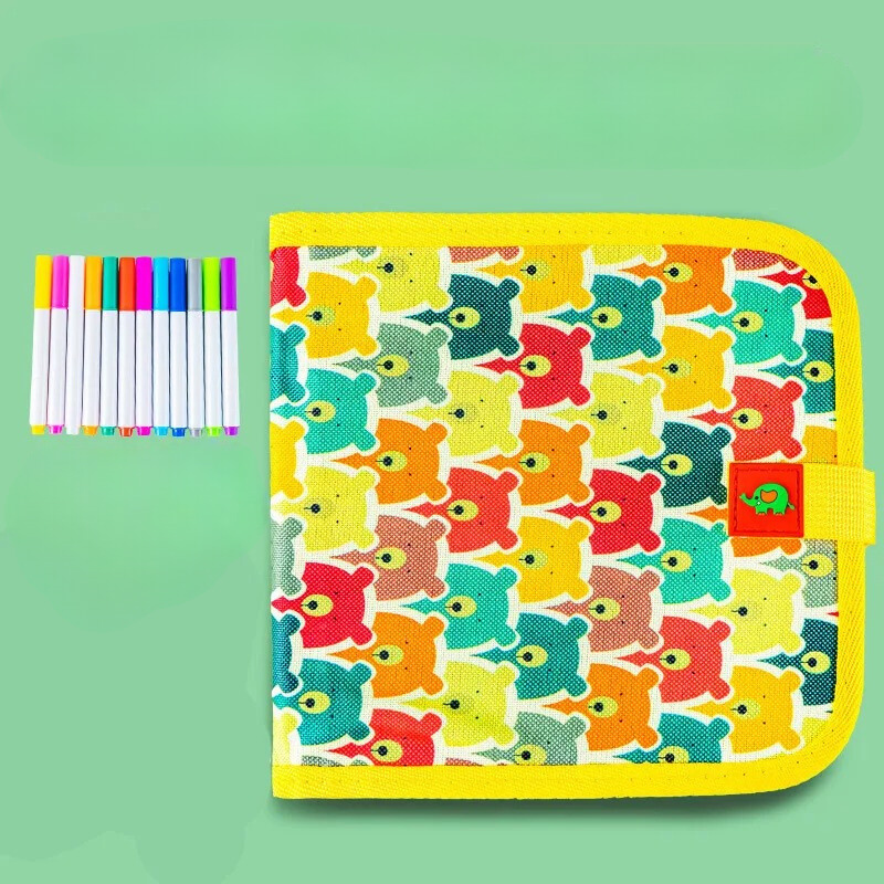 Het KrabbelBoek met de kaft van het beertje