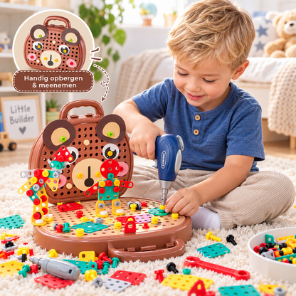 BouwBuddy™ Montessori Bouwkoffer