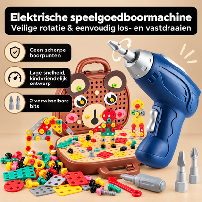 BouwBuddy™ Montessori Bouwkoffer