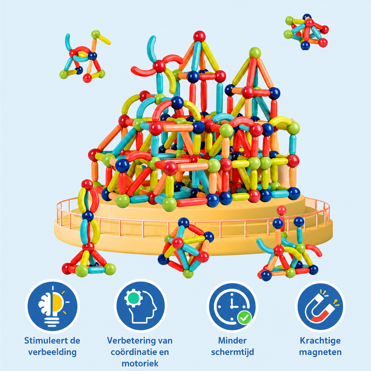 Magnetix™ Magnetische Bouwsticks