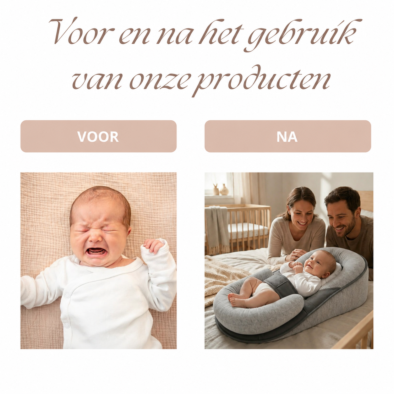 CloudCare™ Ergonomic Baby Pillow with Incline – Comfort & Support for Your Baby