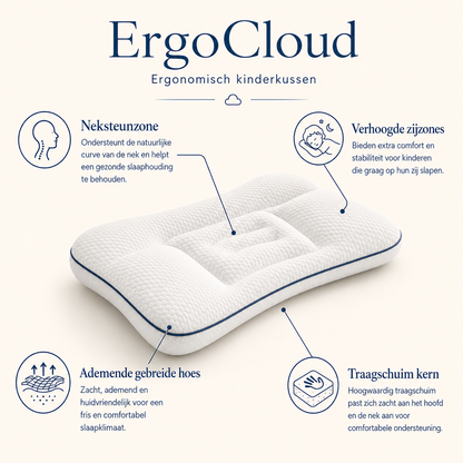 ErgoCloud™ Ergonomisch Kinderkussen