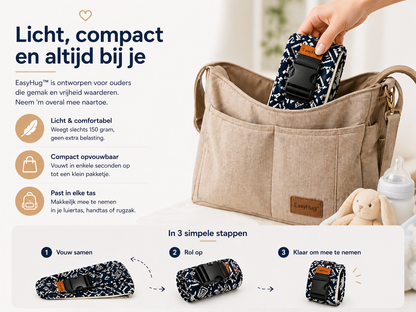 EasyHug™ – Confort de Portage Ergonomique pour Vous et Votre Enfant