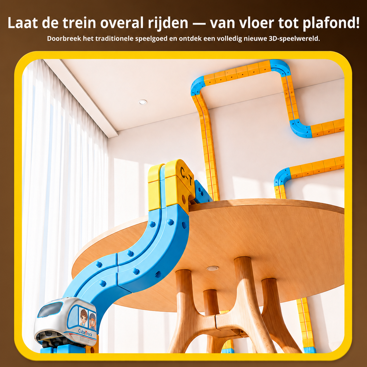 CubeTrack™ Magnetische Treinbaan