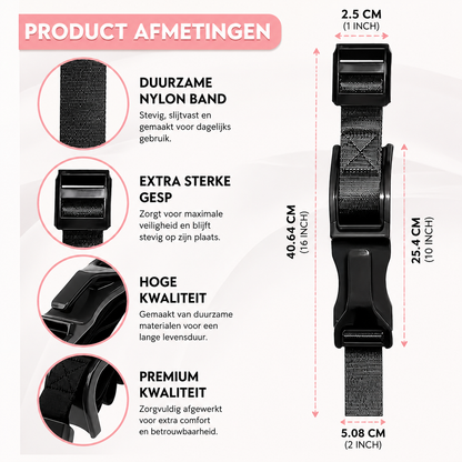 BellyGuard™ – Zwangerschap Gordelversteller voor Veilig & Comfortabel Autorijden