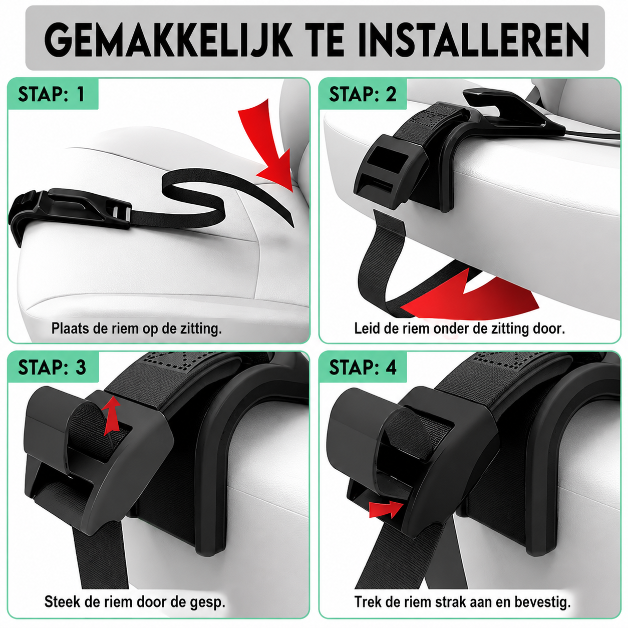 BellyGuard™ – Zwangerschap Gordelversteller voor Veilig & Comfortabel Autorijden