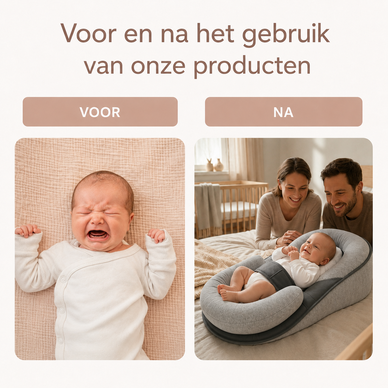 CloudCare™ Ergonomisch Babykussen met Helling