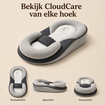 CloudCare™ Ergonomic Baby Pillow with Incline – Comfort & Support for Your Baby