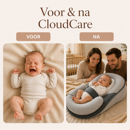 CloudCare™ Ergonomic Baby Pillow with Incline – Comfort & Support for Your Baby