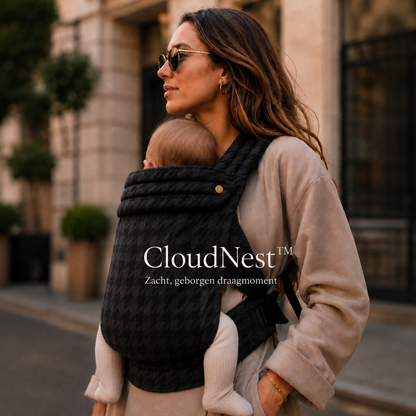 CloudNest™ ergonomische draagzak | Dichtbij gedragen, jouw handen vrij