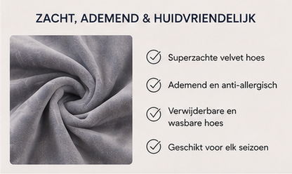 Oreiller de grossesse DreamNest™ 130×70 cm