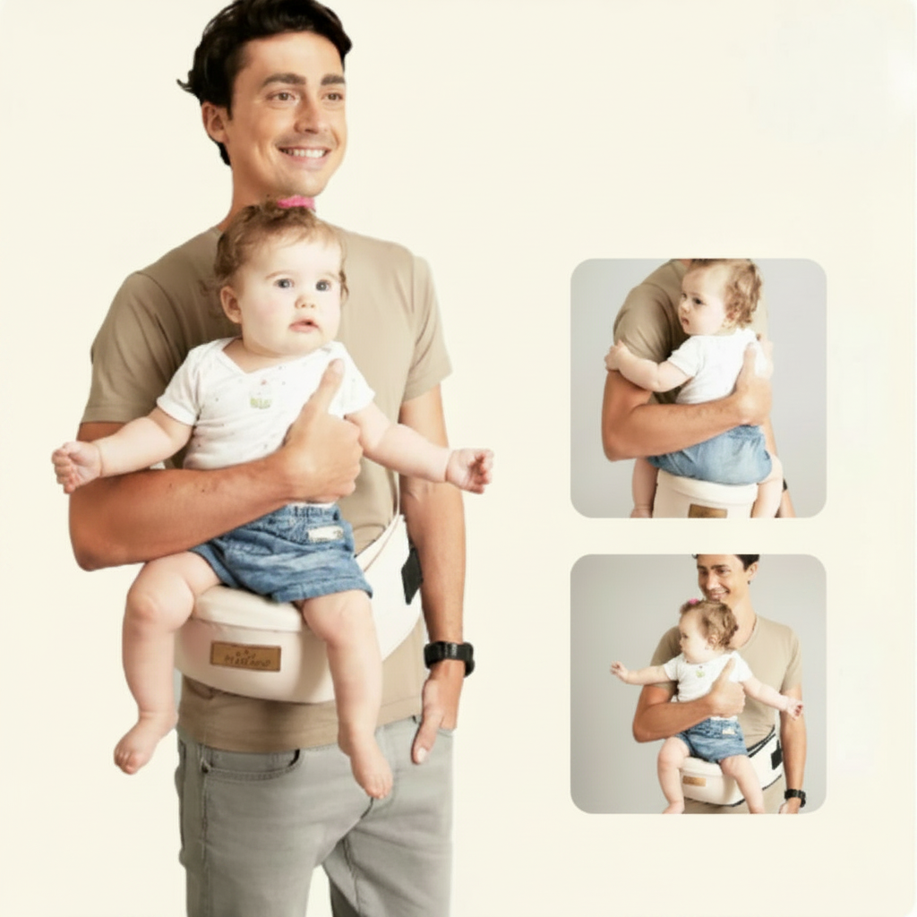 CloudCarry™ – Porte-Bébé Ergonomique pour Bébé & Tout-Petit