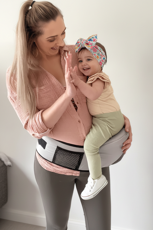 CloudCarry™ – Ergonomic Hip Carrier for Baby & Toddler