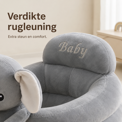 KnuffelZit™ Baby Zitkussen – Zachte Ondersteuning