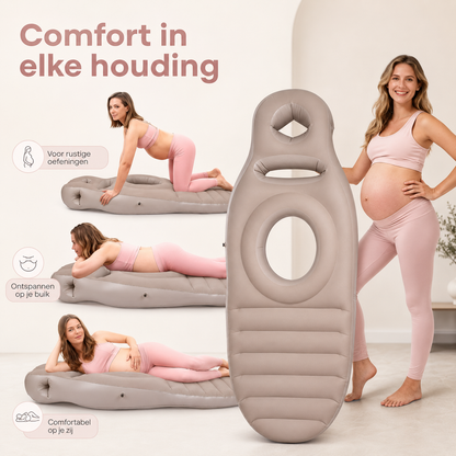 MamaNest Air™ – Opblaasbare Buikligmat voor Zwangeren