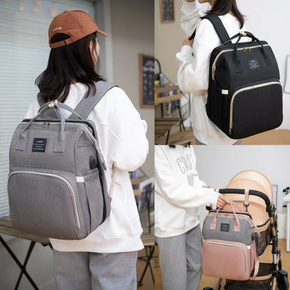 All-in-One™ Luiertas & Babybedje