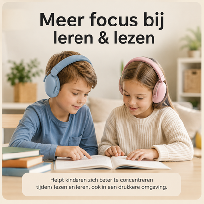 SoundSafe™ Kinder Oorkappen – Zachte gehoorbescherming voor drukke momenten