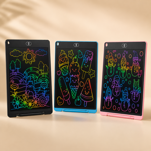 TekenPad™ – Herbruikbaar LCD-Tekenbord voor Kinderen