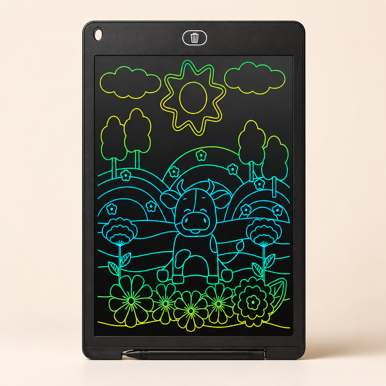 TekenPad™ – Herbruikbaar LCD-Tekenbord voor Kinderen