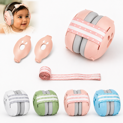 TinySound™ Baby Gehoorbescherming – Zachte oorkappen voor rustige momenten