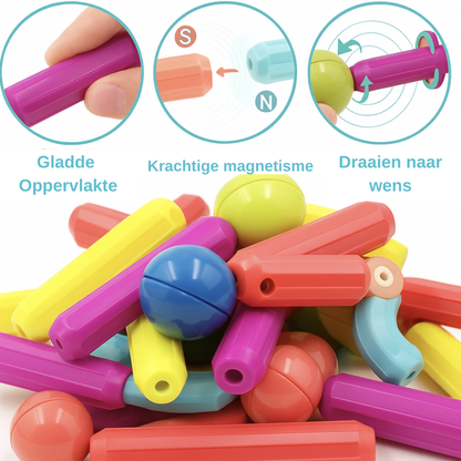 Magnetix™ Magnetische Bouwsticks