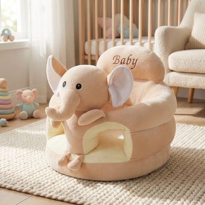 KnuffelZit™ Baby Lounger – Zacht Baby Zitkussen