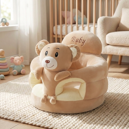 KnuffelZit™ Baby Lounger – Zacht Baby Zitkussen