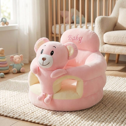 KnuffelZit™ Baby Lounger – Zacht Baby Zitkussen
