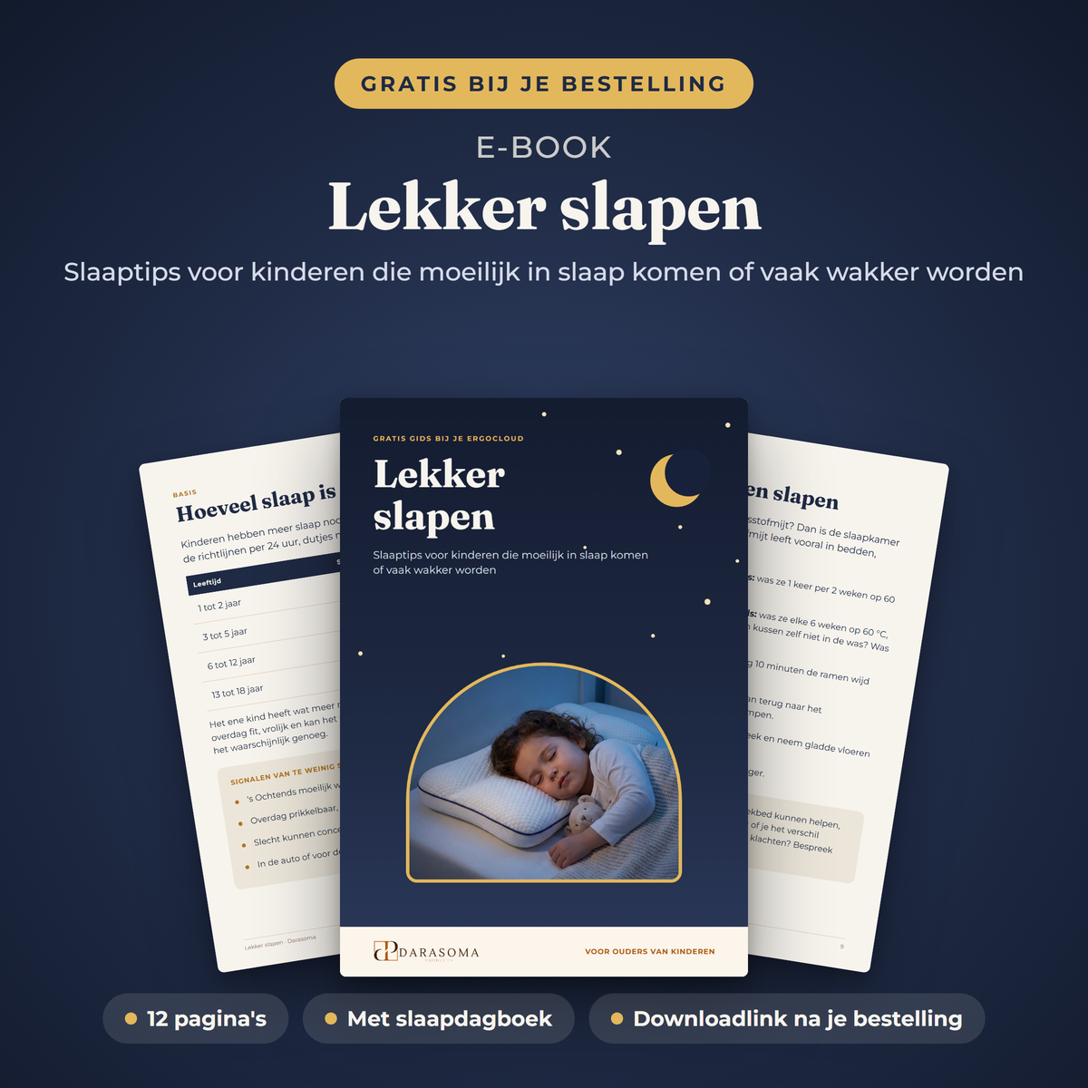 Gratis e-book Lekker slapen bij je bestelling