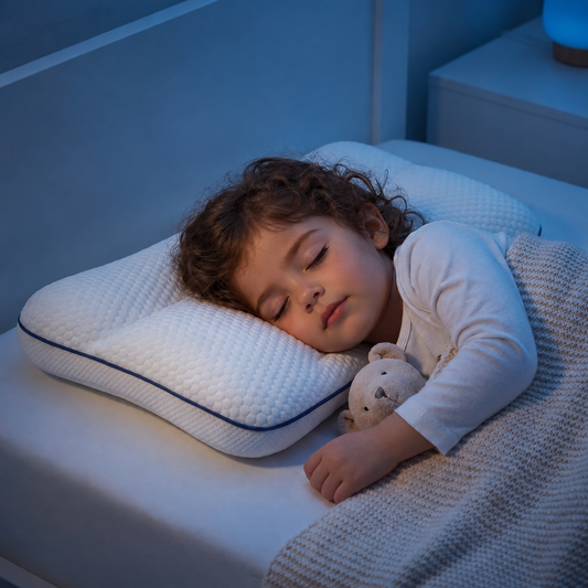ErgoCloud™ Wasbaar Ergonomisch Kinderkussen