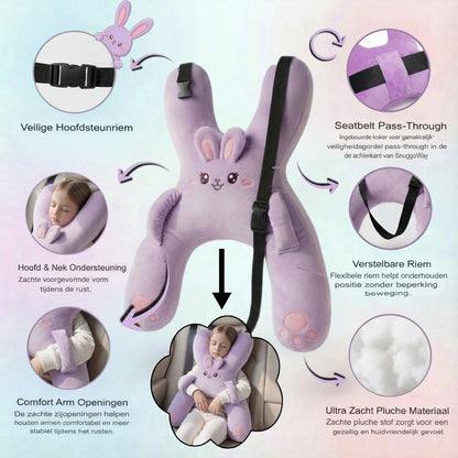 DreamRide™ Coussin de Confort pour Siège Auto Enfant
