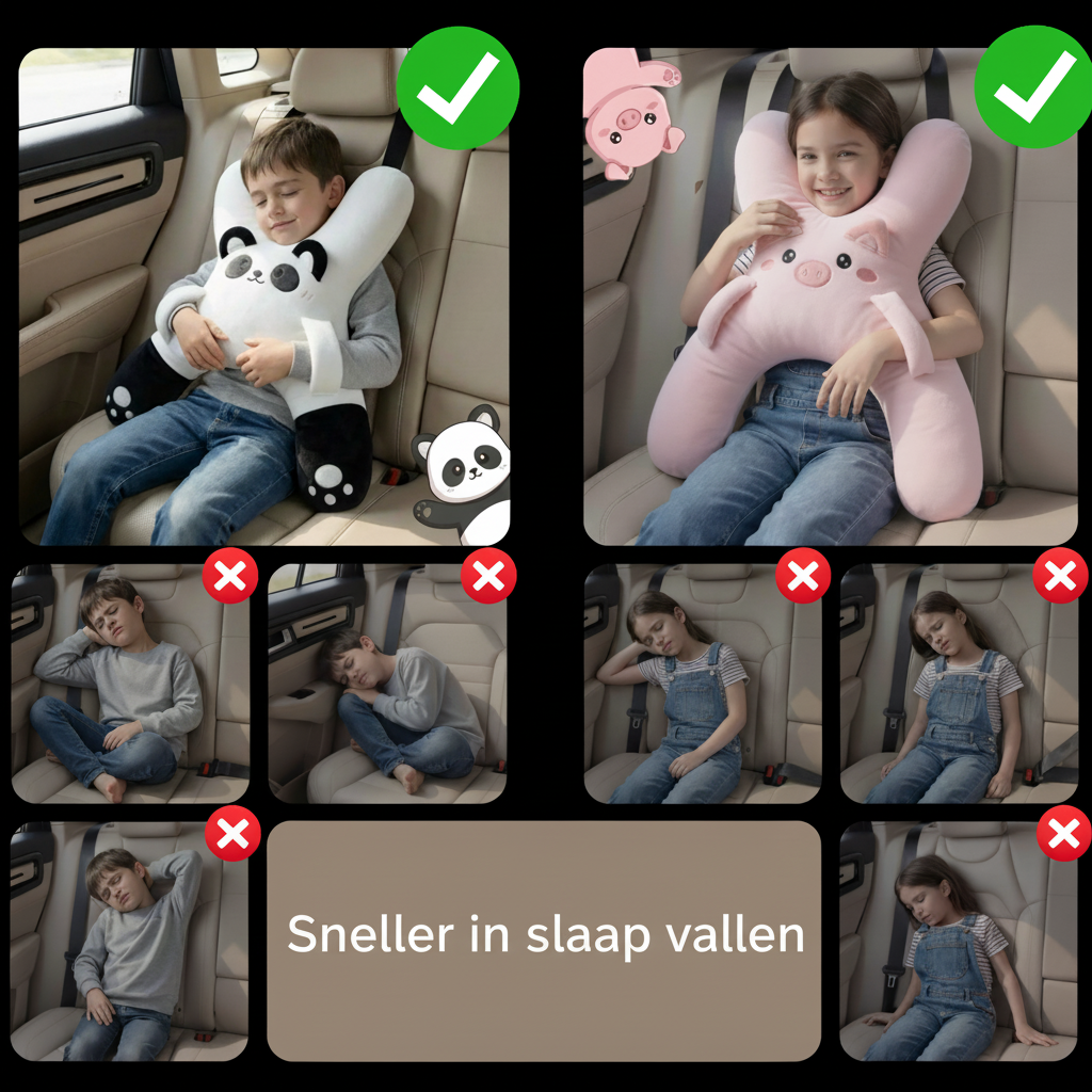 DreamRide™ Coussin de Confort pour Siège Auto Enfant