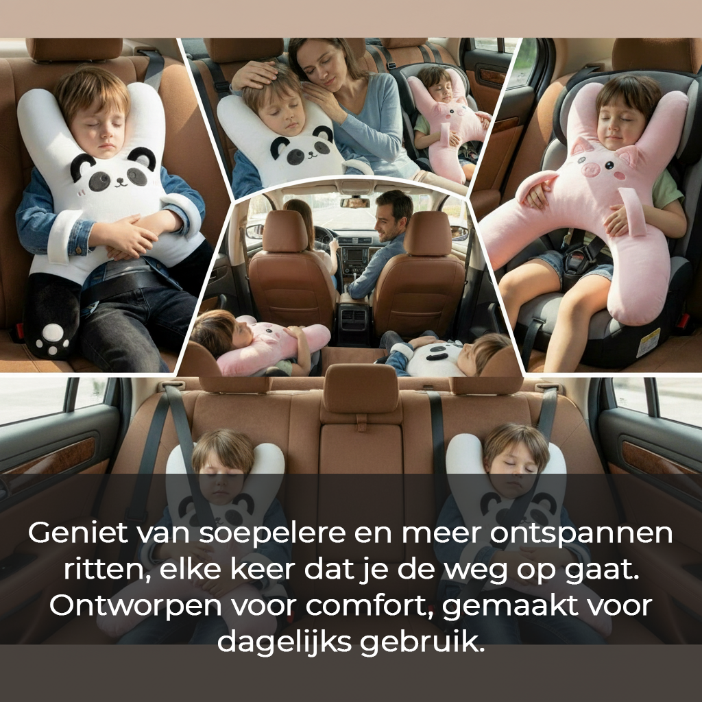 DreamRide™ Coussin de Confort pour Siège Auto Enfant