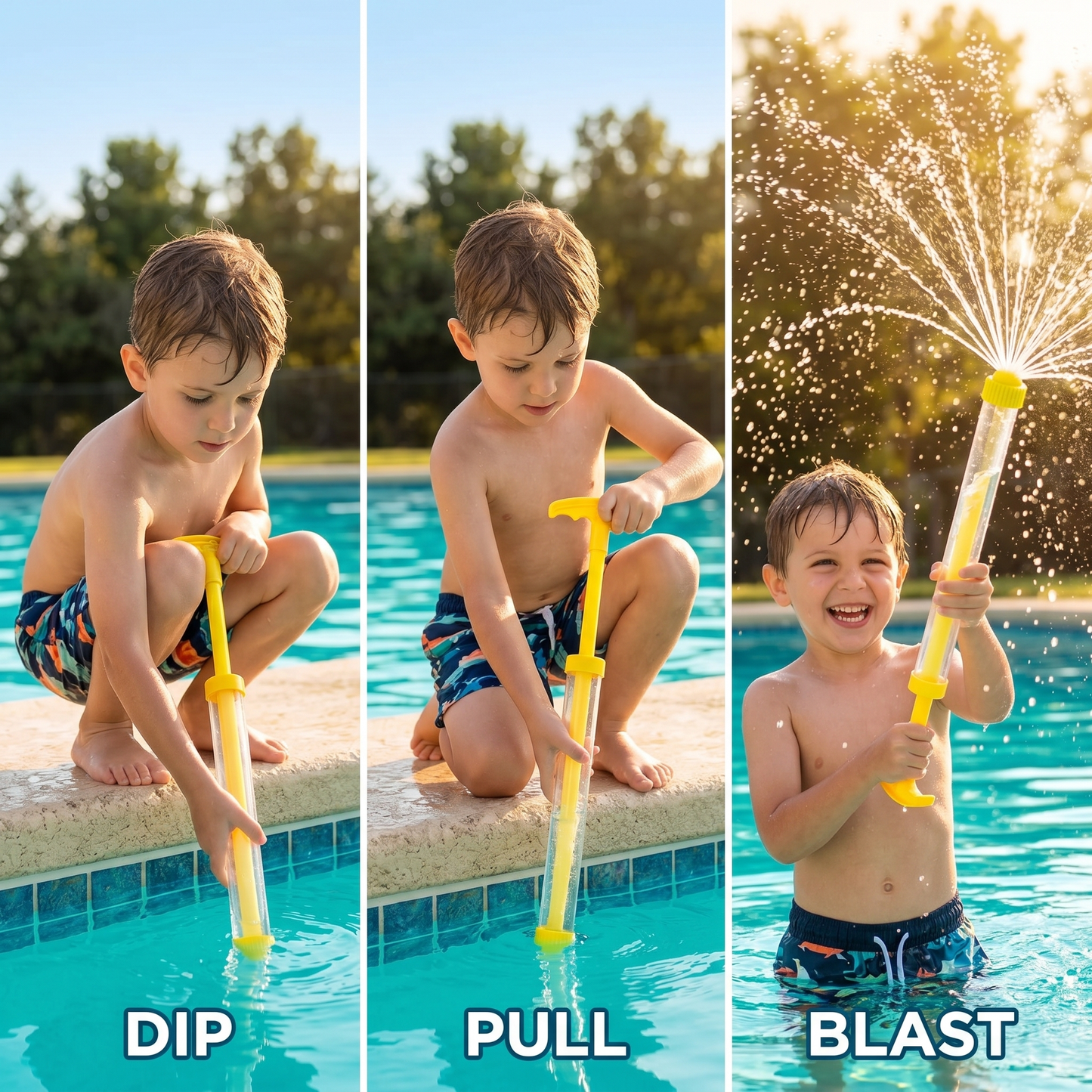 WaterShow™ Waterspeelgoed – Magisch water-vuurwerk voor zomerse dagen