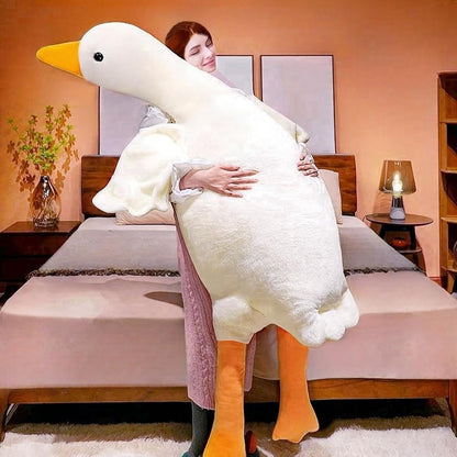LunaNest™ – Soft Dream Goose Plush & Sleep Friend