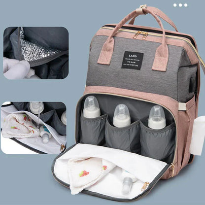 All-in-One™ Luiertas & Babybedje